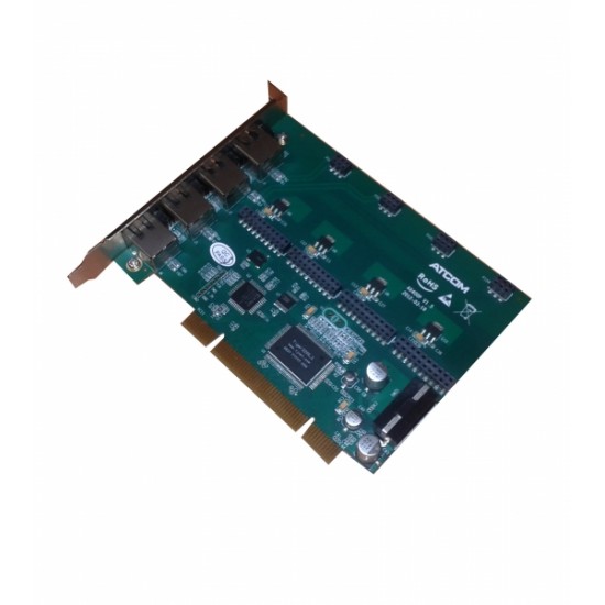 برد کارت PCI چهار پورت اتکام - AX400P- BOARD